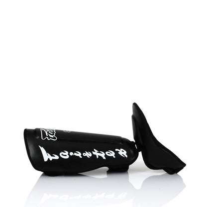 Detachable In-Step Shin White Pads