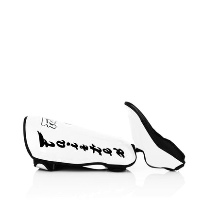 Detachable In-Step Shin White Pads
