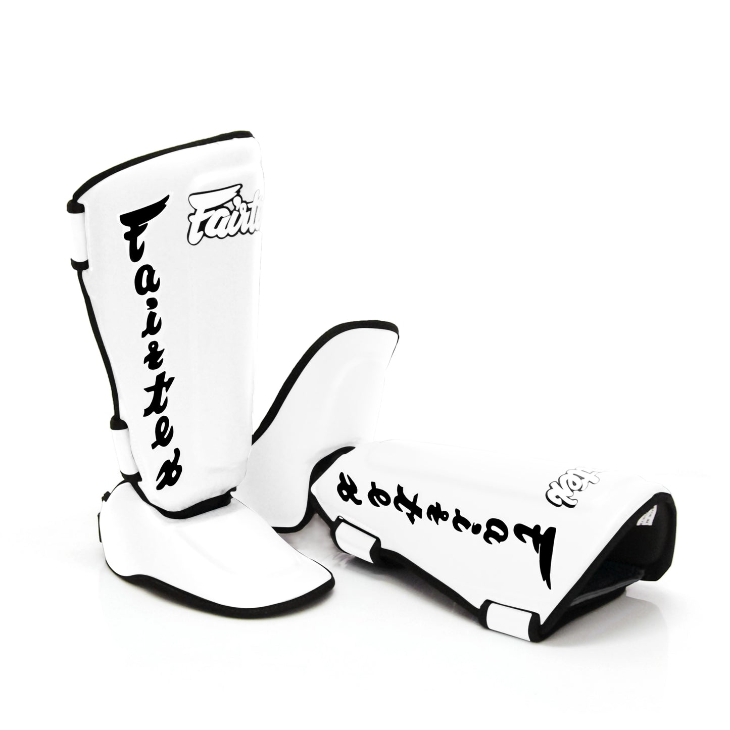 Detachable In-Step Shin White Pads