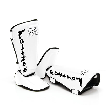 Detachable In-Step Shin White Pads