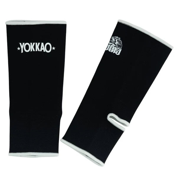 Muay Thai Ankle Guards Black