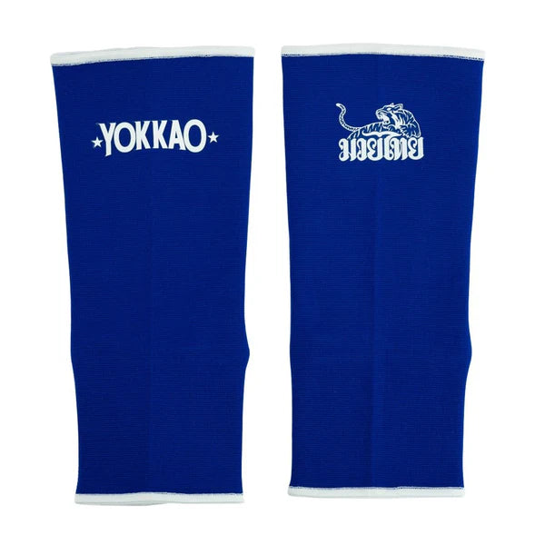 Muay Thai Ankle Guards Blue