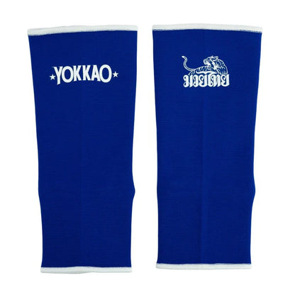 Muay Thai Ankle Guards Blue