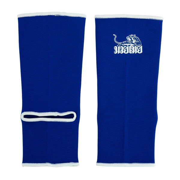 Muay Thai Ankle Guards Blue