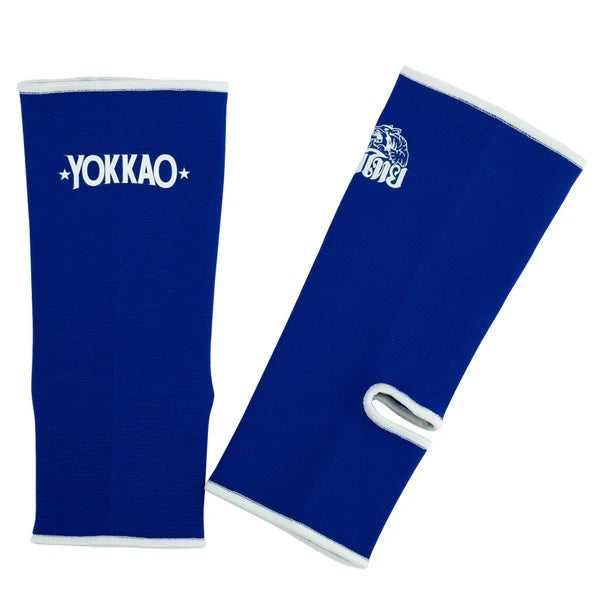 Muay Thai Ankle Guards Blue