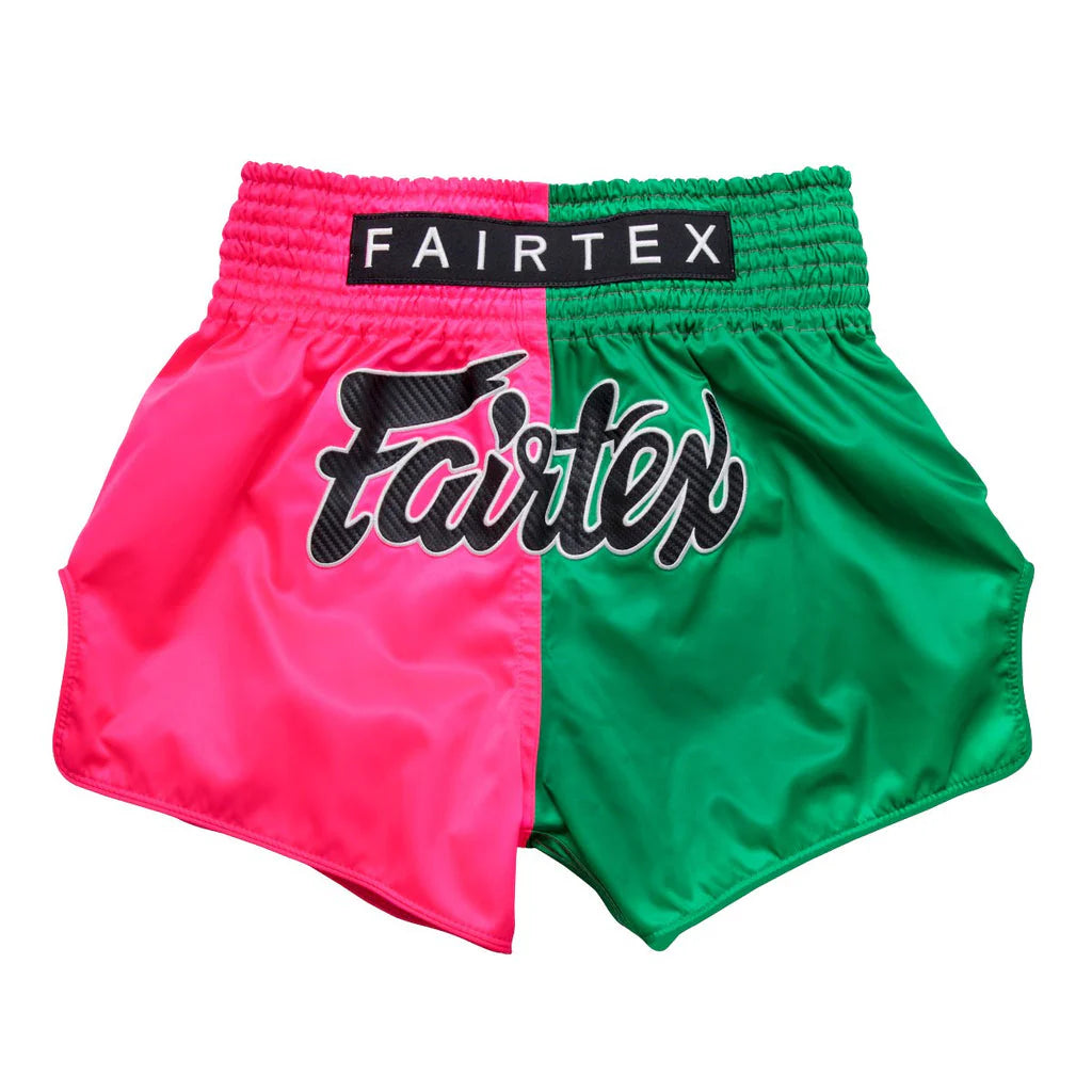 Fairtex Muay Thai Shorts – BS1911 Pink/Green