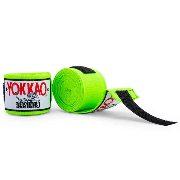 Premium Hand Wraps Neon Green