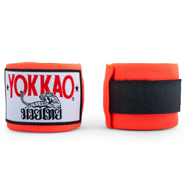 Premium Hand Wraps Neon Orange