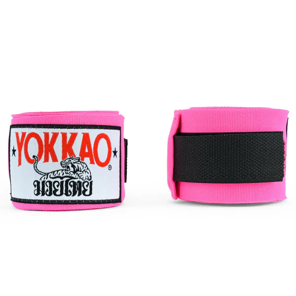 Premium Hand Wraps Neon Pink