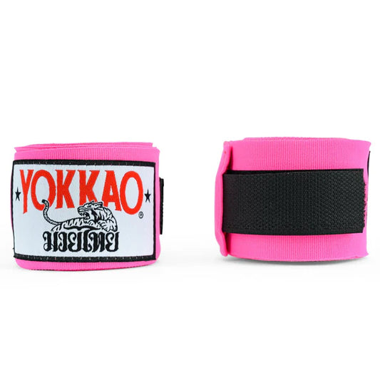 Premium Hand Wraps Neon Pink