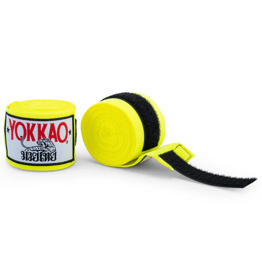 Premium Hand Wraps Neon Yellow