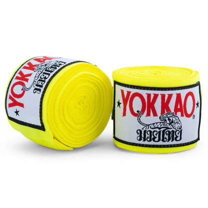 Premium Hand Wraps Neon Yellow