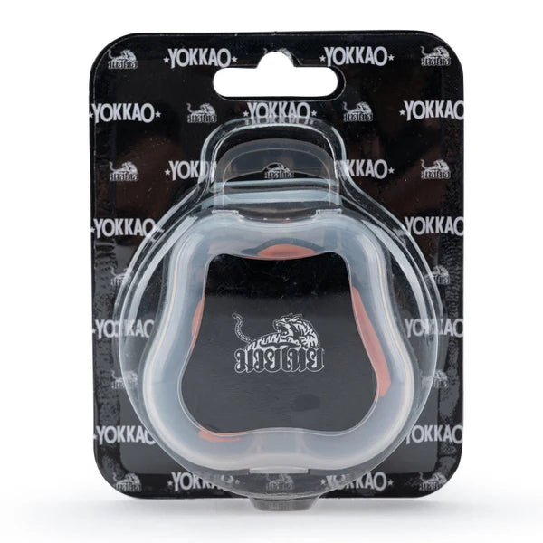 Muay Thai Boxing Mouth Guards Black/Orange