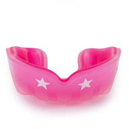 Muay Thai Boxing Mouth Guards Clear/Pink