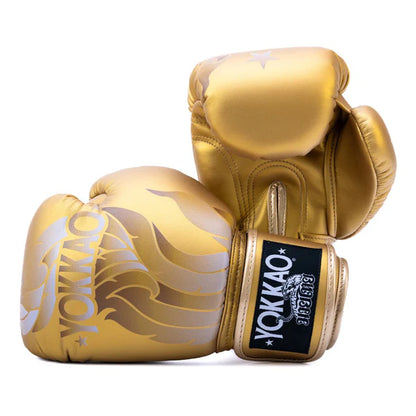 The Flame Boxing Gold Gloves