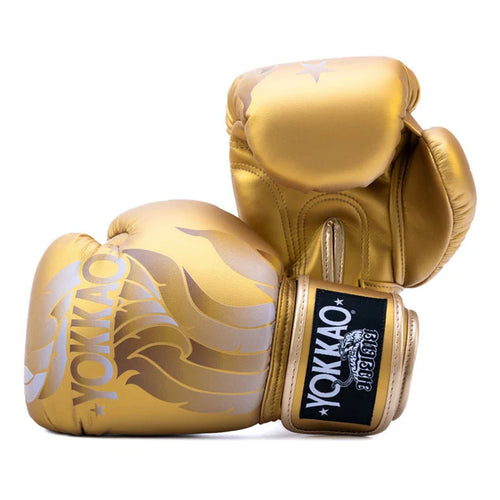 The Flame Boxing Gold Gloves