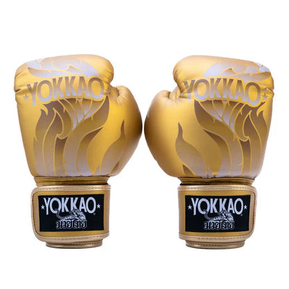 The Flame Boxing Gold Gloves