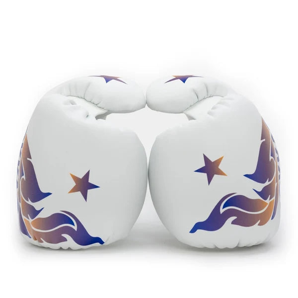 The Flame Boxing Gloves White