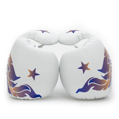 The Flame Boxing Gloves White