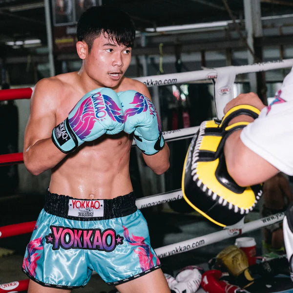 YOKKAO Silver Muay Thai Shorts