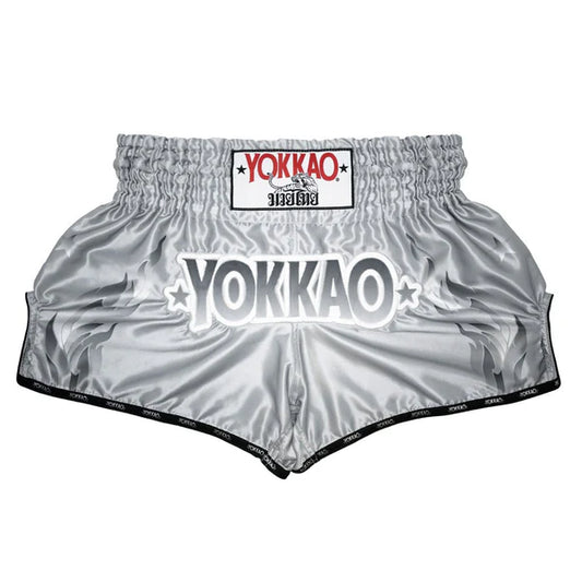 The Flame Muay Thai Shorts White