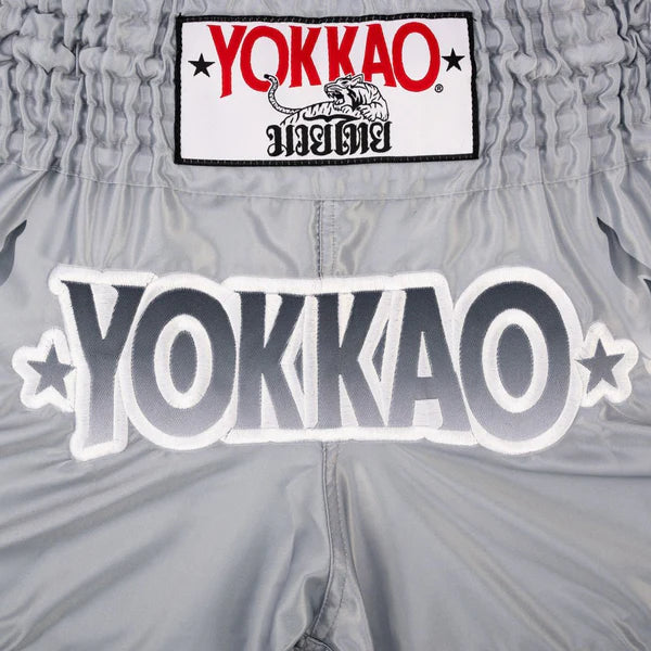 The Flame Muay Thai Shorts White